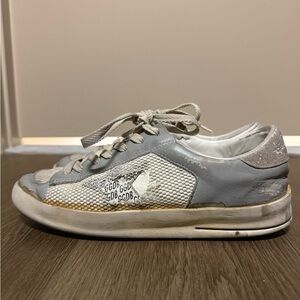 Golden Goose Stardan Sneakers, size 38, white and grey